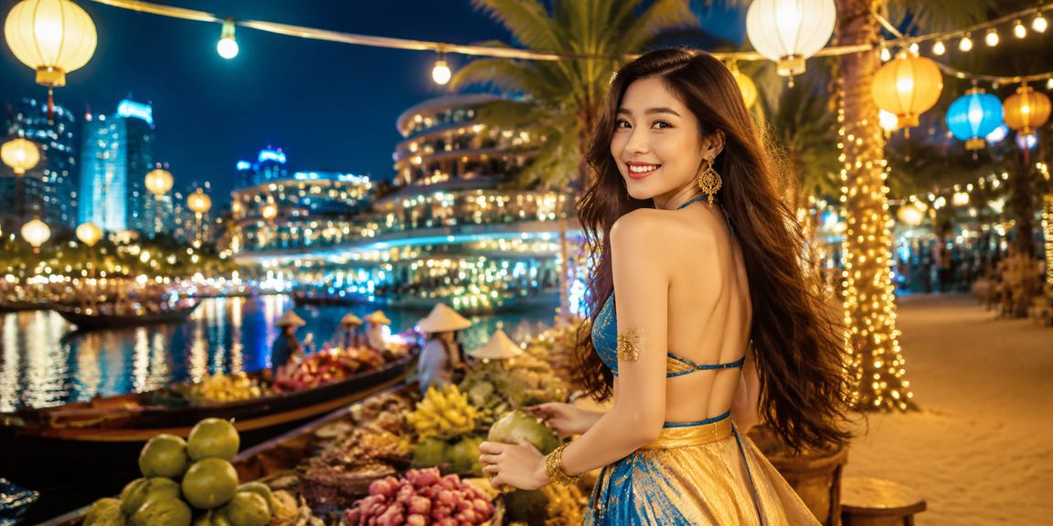 Môi trường cá cược casino sòng Mekong về đêm sôi động